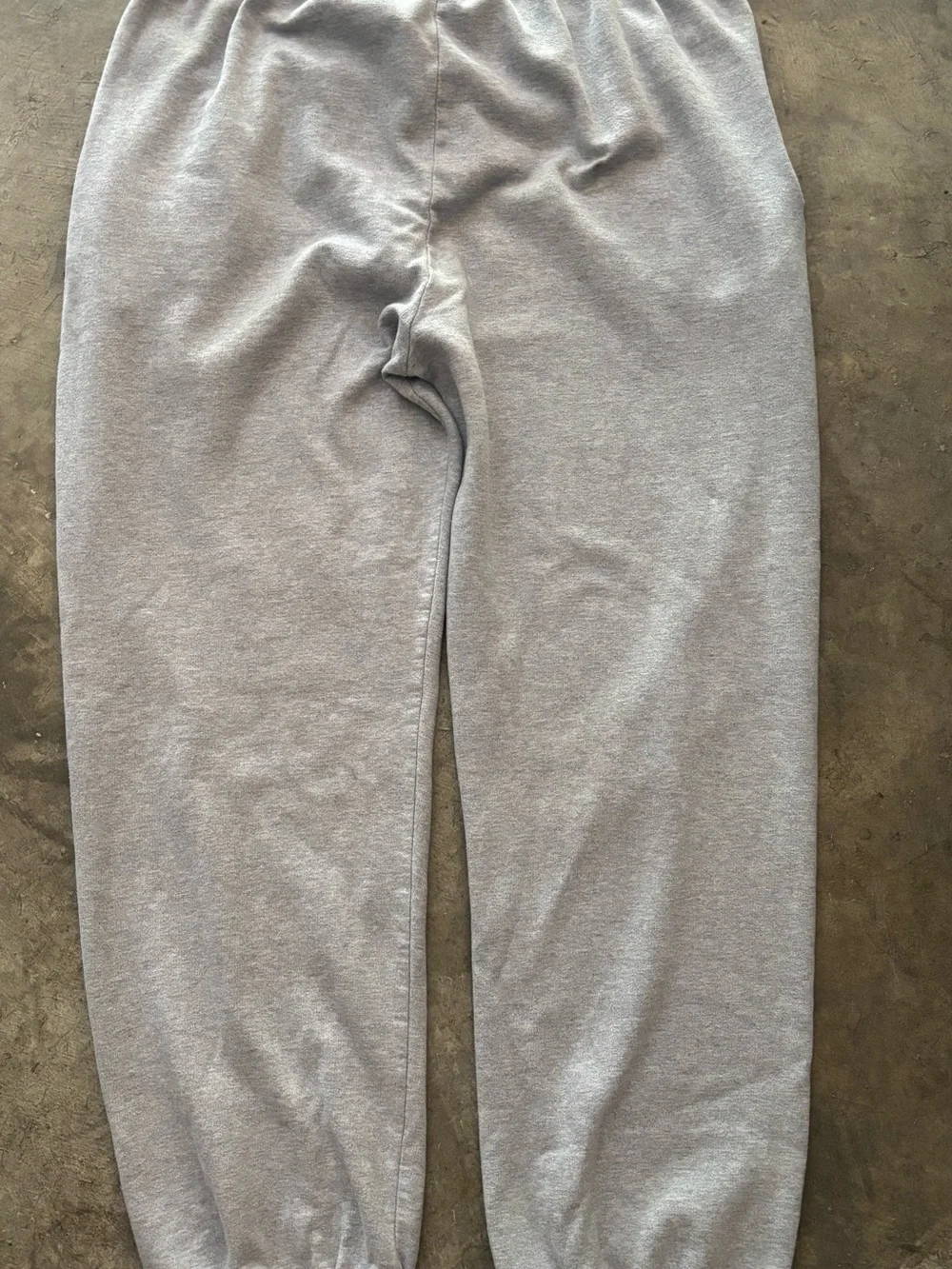 Grey Graphic Jogger Sweatpants sz Large